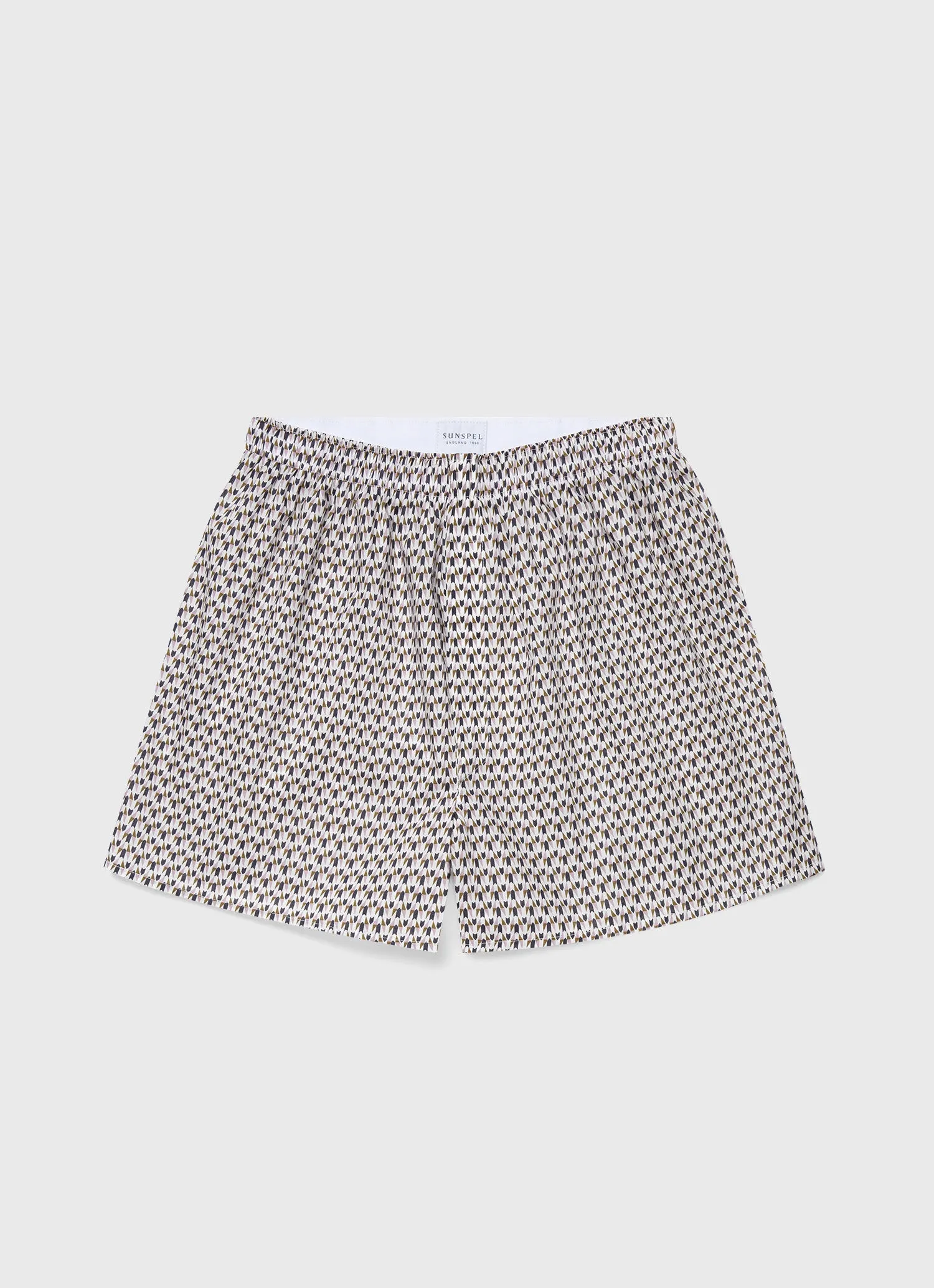 Men's Classic Boxer Shorts in Liberty Fabric Hector sold by Sunspel