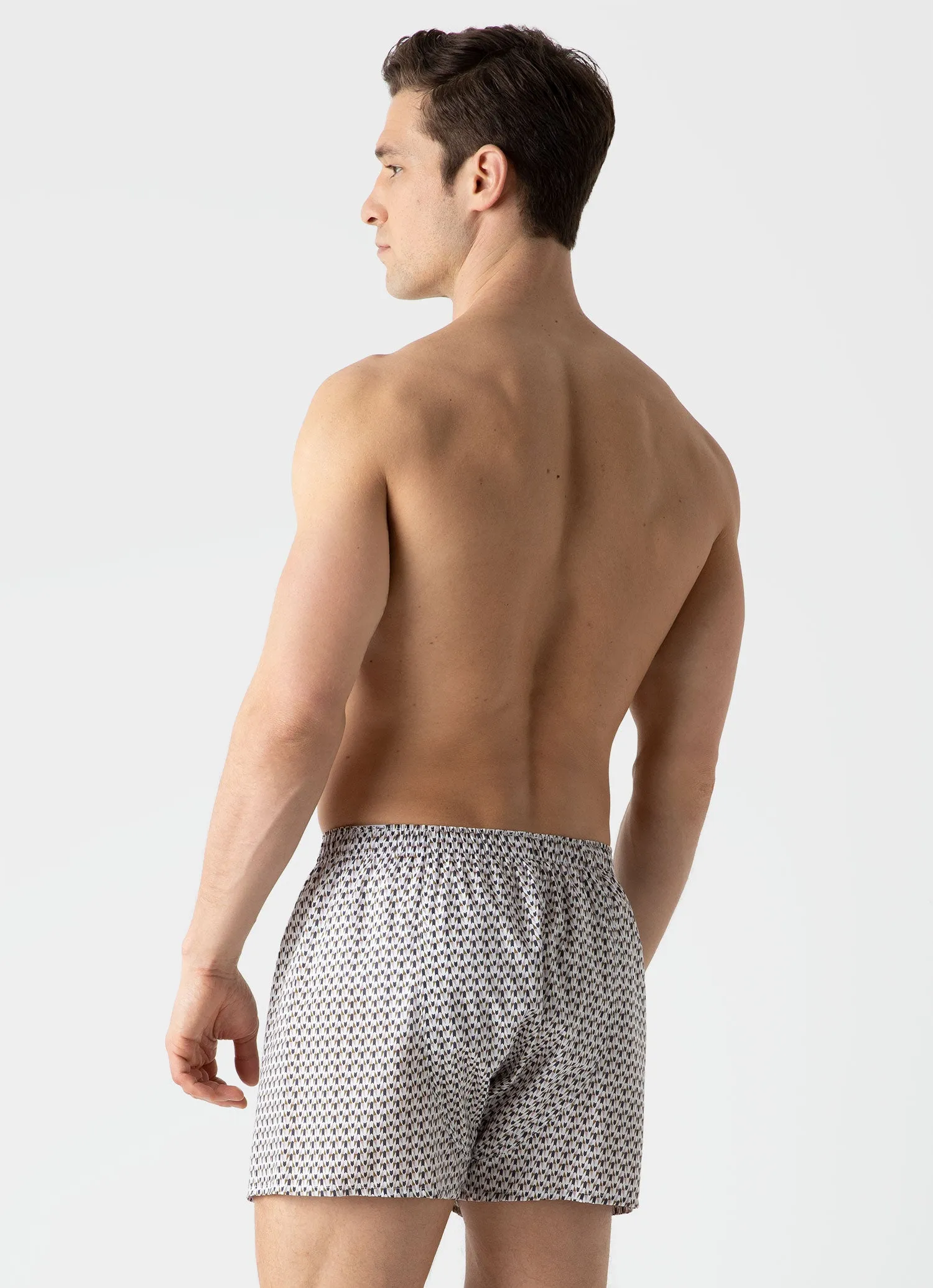 Men's Classic Boxer Shorts in Liberty Fabric Hector sold by Sunspel product image thumbnail 3