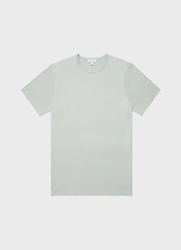Men's Classic T-shirt in Laurel sold by Sunspel