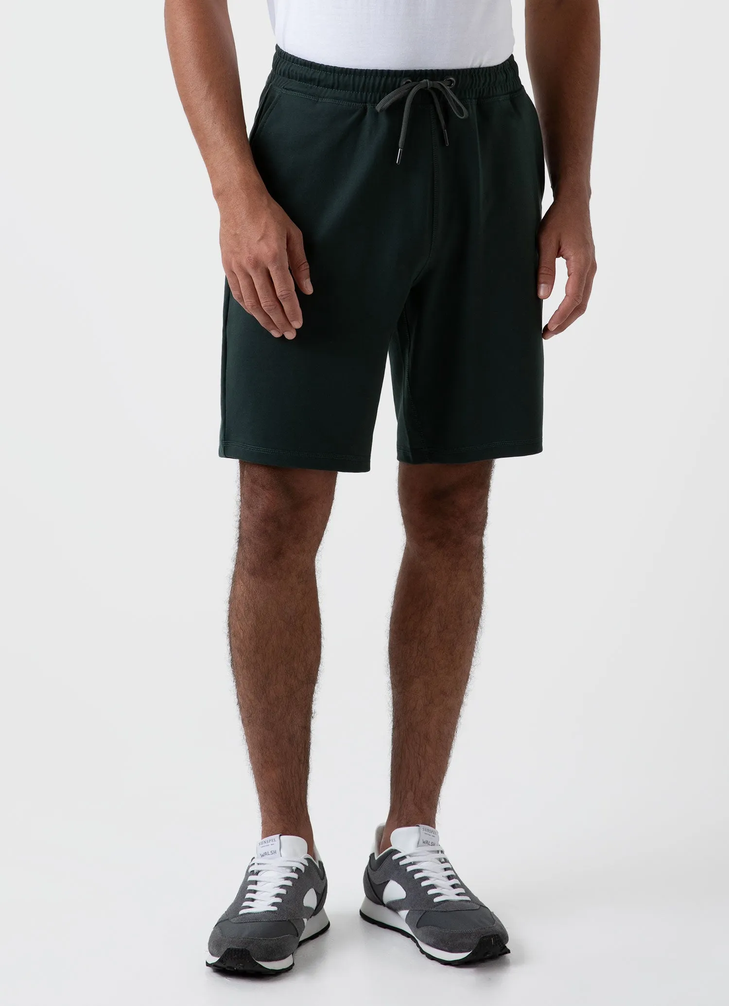Men's DriRelease Active Shorts in Seaweed sold by Sunspel product image thumbnail 3