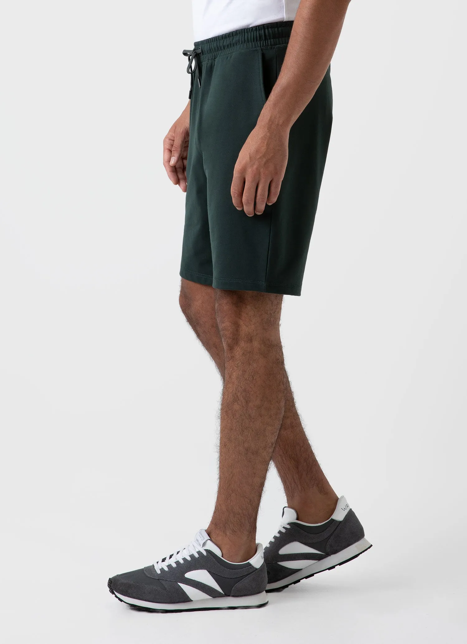 Men's DriRelease Active Shorts in Seaweed sold by Sunspel product image thumbnail 5