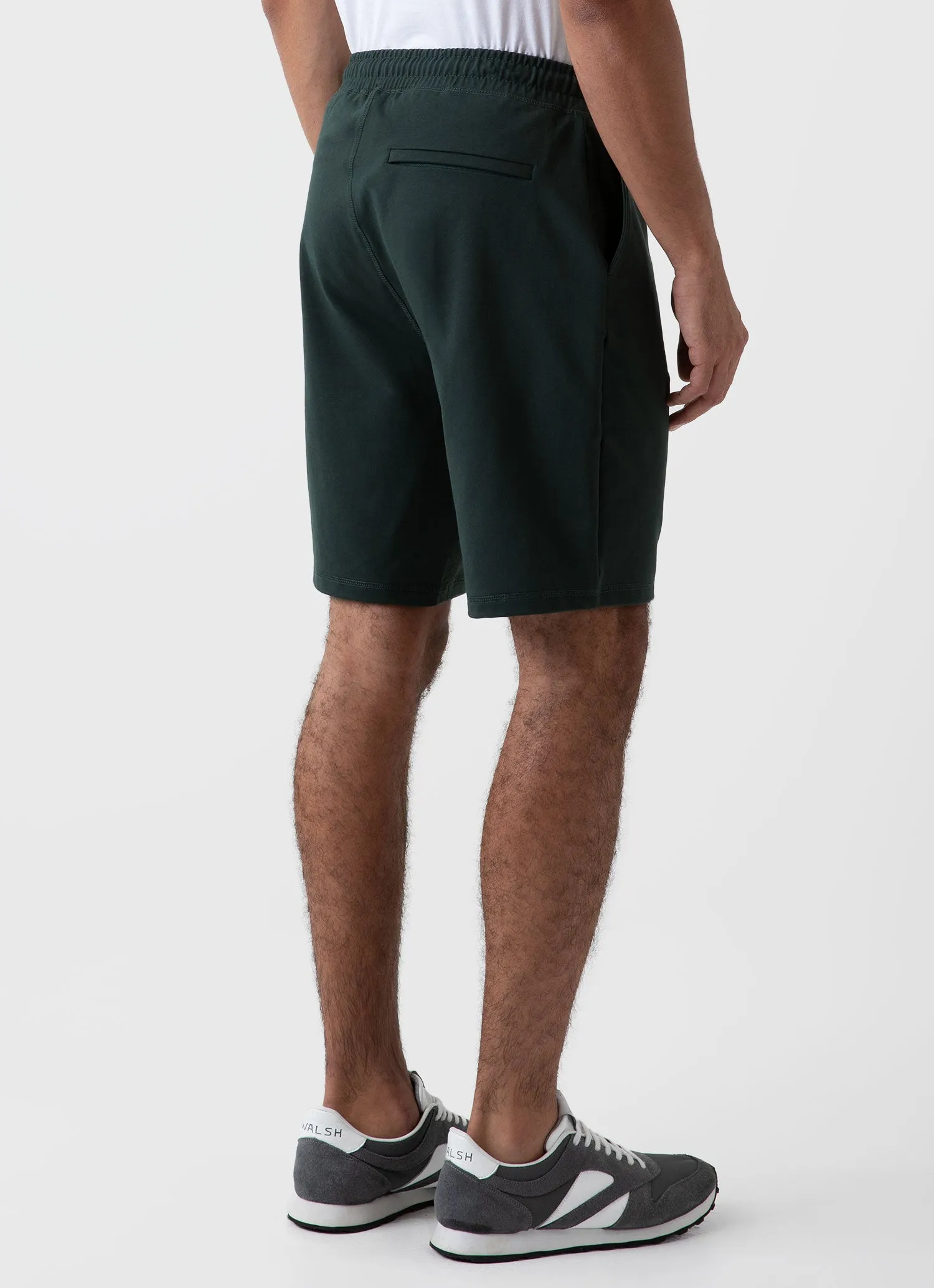 Men's DriRelease Active Shorts in Seaweed sold by Sunspel product image thumbnail 4