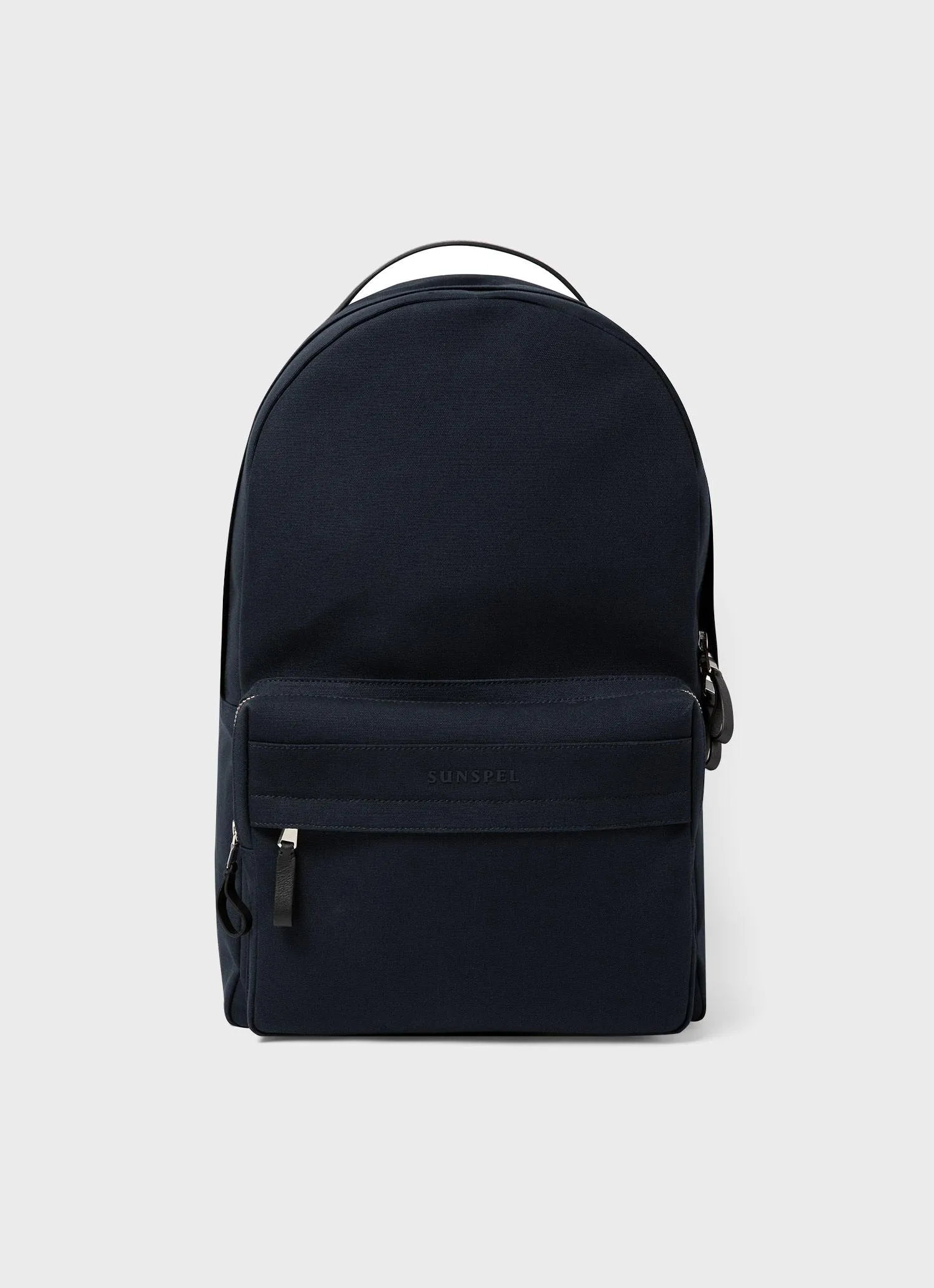 Backpack in Navy sold by Sunspel
