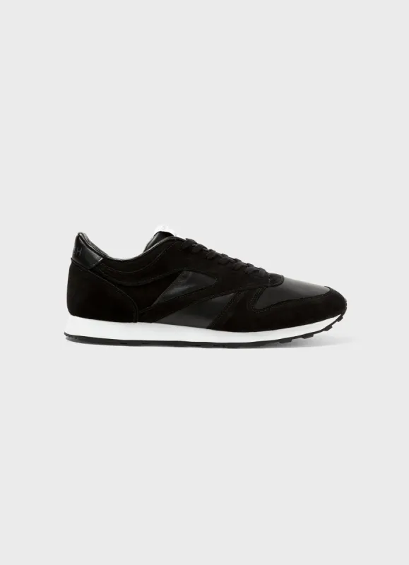 Sunspel and Walsh Trainer in Black sold by Sunspel