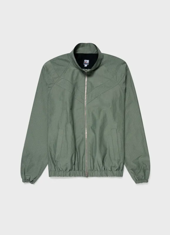 Men's Sunspel x Nigel Cabourn Ripstop Army Jacket in Army Green sold by Sunspel