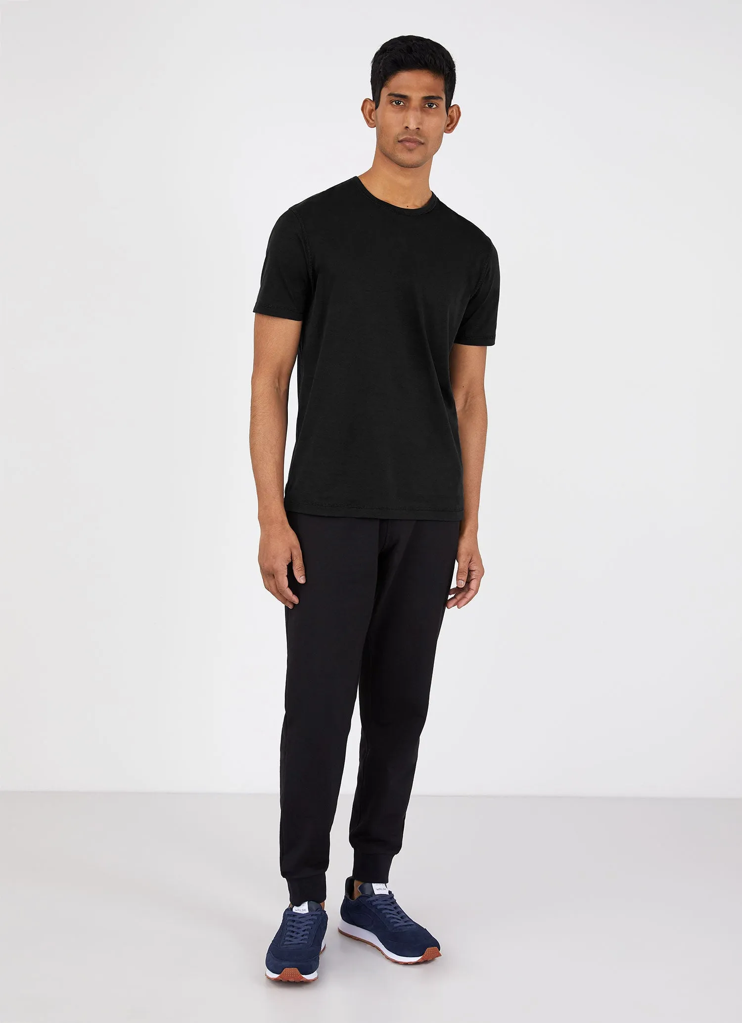 Men's DriRelease Active T Shirt in Black sold by Sunspel product image thumbnail 3