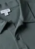 Men's Riviera Polo Shirt in Smoke Green sold by Sunspel