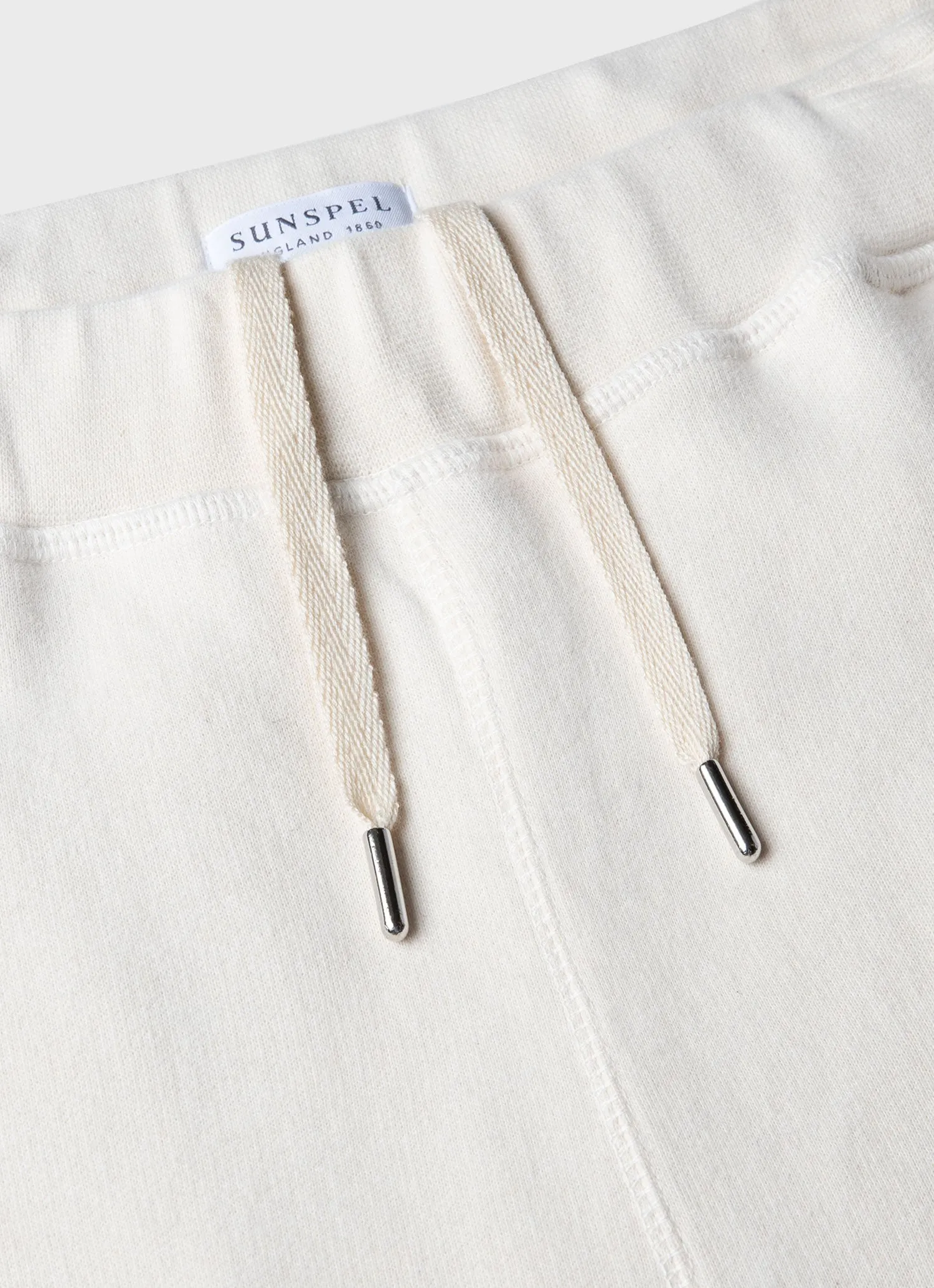 Men's Undyed Loopback Sweatpants in Undyed sold by Sunspel product image thumbnail 4