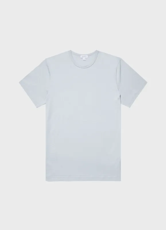 Men's Classic T-shirt in Smoke sold by Sunspel