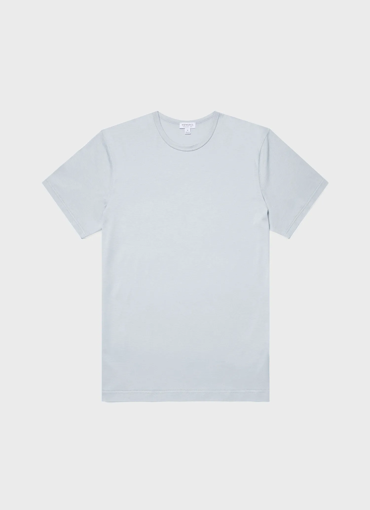 Men's Classic T-shirt in Smoke sold by Sunspel