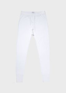 Men's Thermal Long Johns in White sold by Sunspel