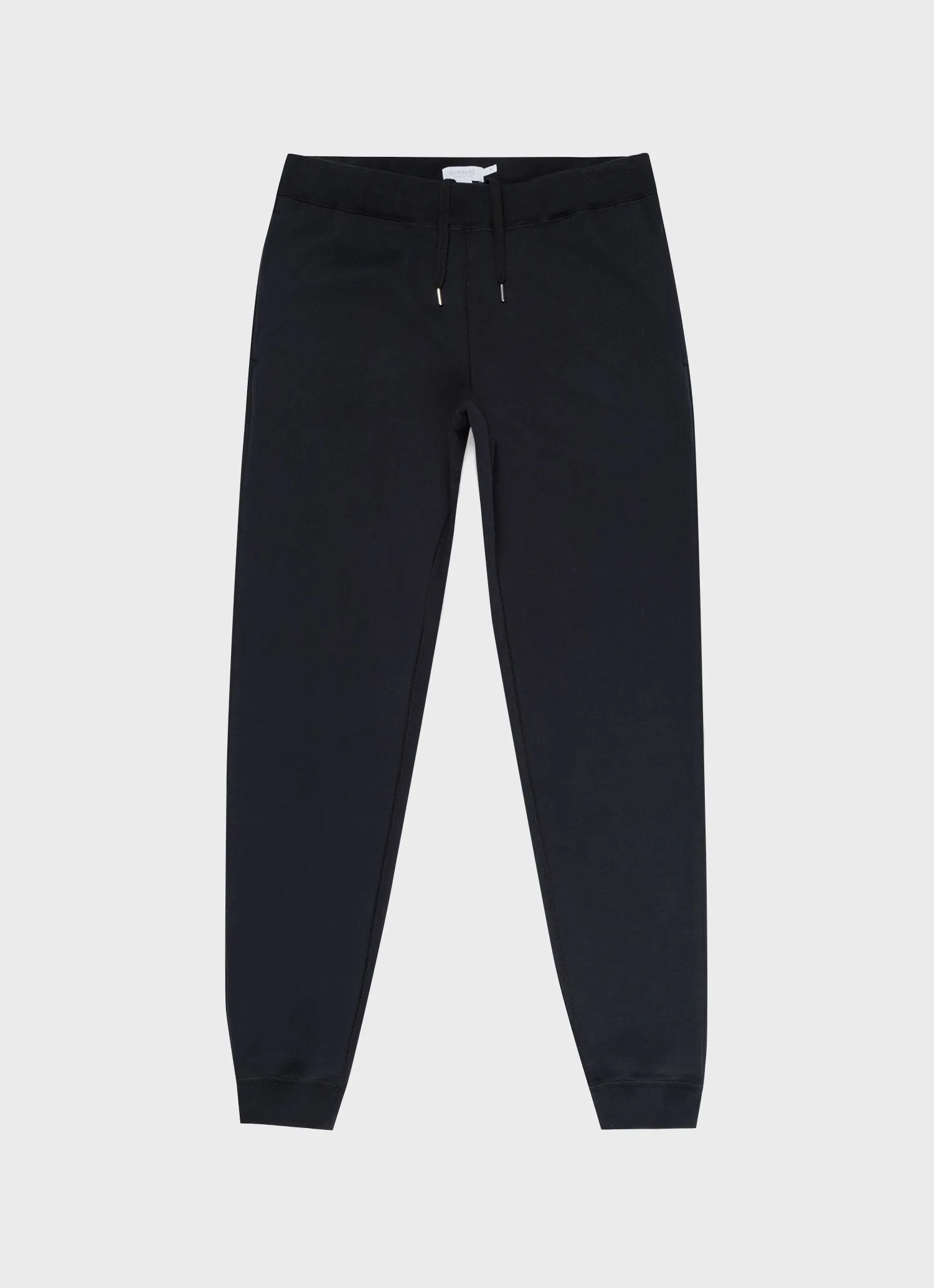 Men's Loopback Tracksuit in Black sold by Sunspel product image thumbnail 5