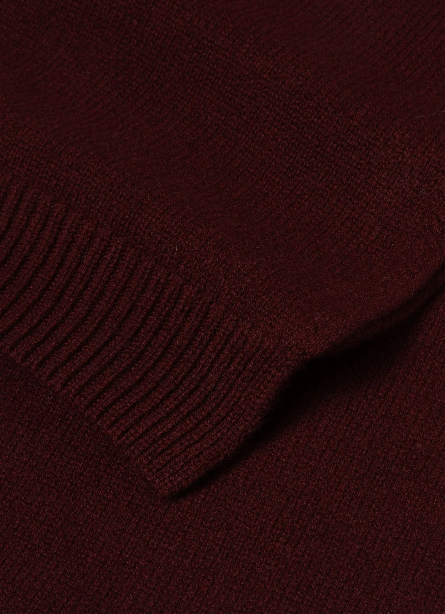 Scottish Lambswool Scarf in Maroon sold by Sunspel product image thumbnail 2