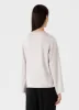 Women's Wide Sleeve T-shirt in Putty sold by Sunspel