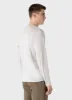 Men's Long Sleeve Riviera Midweight T-shirt in Putty sold by Sunspel