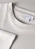 Men's Long Sleeve Riviera Midweight T-shirt in Putty sold by Sunspel