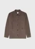 Men's Corduroy Twin Pocket Jacket in Cedar sold by Sunspel