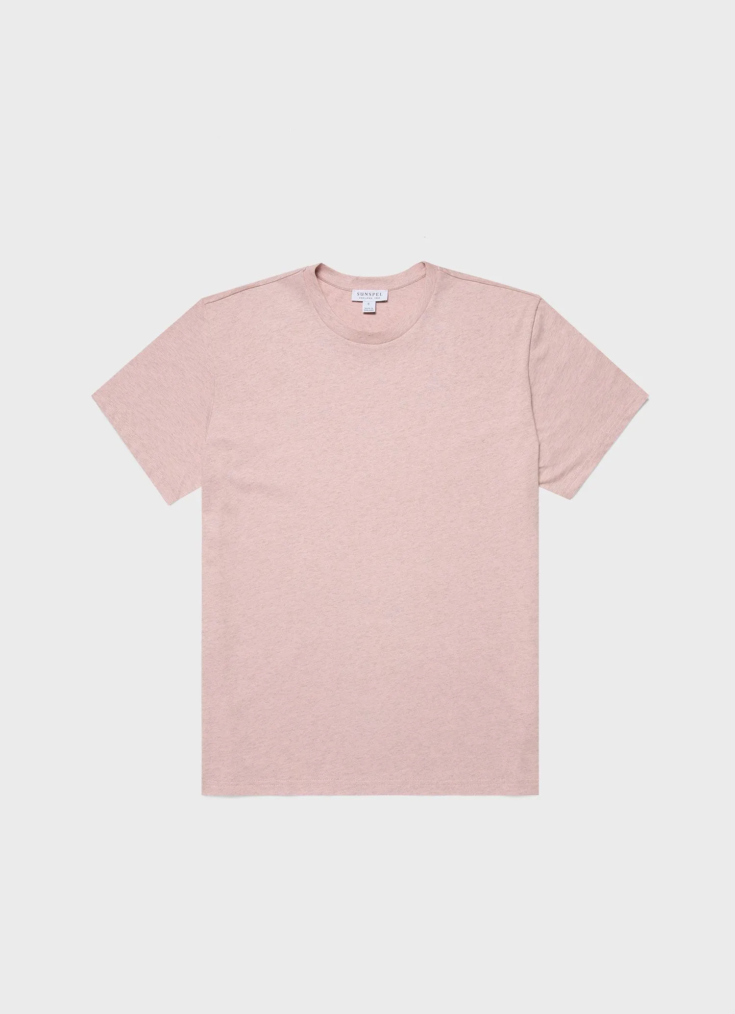 Women's Classic T-shirt in Shell Pink sold by Sunspel product image thumbnail 5