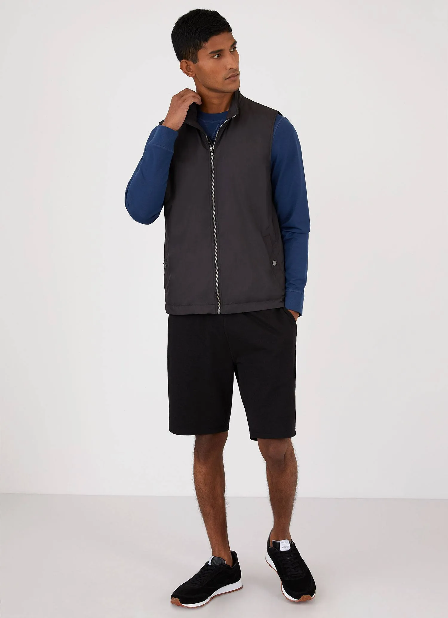 Men's DriRelease Active Shorts in Black sold by Sunspel product image thumbnail 2