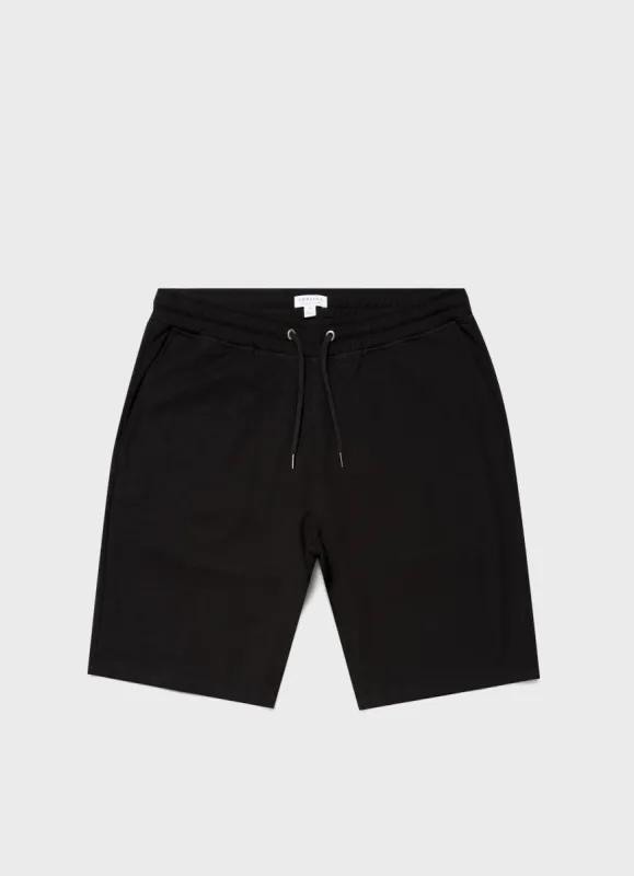 Men's DriRelease Active Shorts in Black made by Sunspel