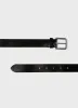 Men's Leather Belt in Black sold by Sunspel