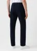 Men's Cotton Linen Drawstring Trouser in Navy sold by Sunspel