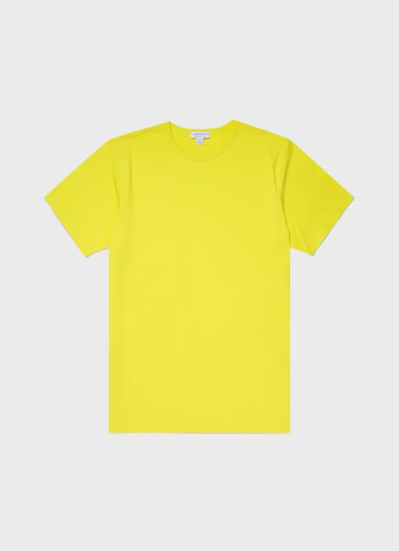 Men's Classic T-shirt in Citrus sold by Sunspel