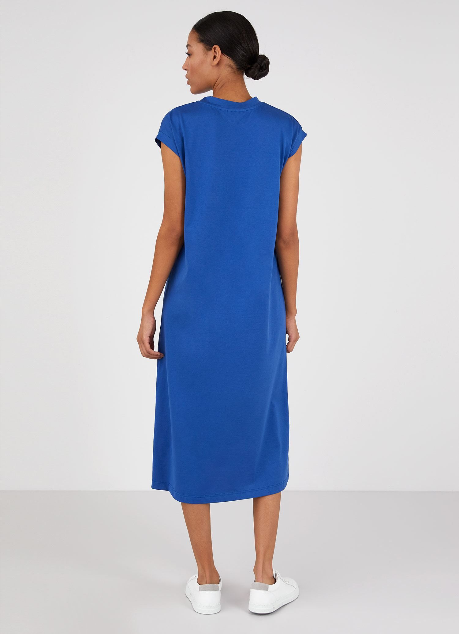 Women's T-shirt Dress in Klein sold by Sunspel product image thumbnail 3