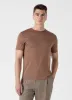 Men's Classic T-shirt in Dark Sand sold by Sunspel