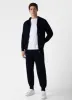 Men's Cashmere Zip Hoodie in Navy sold by Sunspel