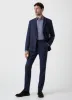 Men's Oxford Shirt in Dark Blue sold by Sunspel