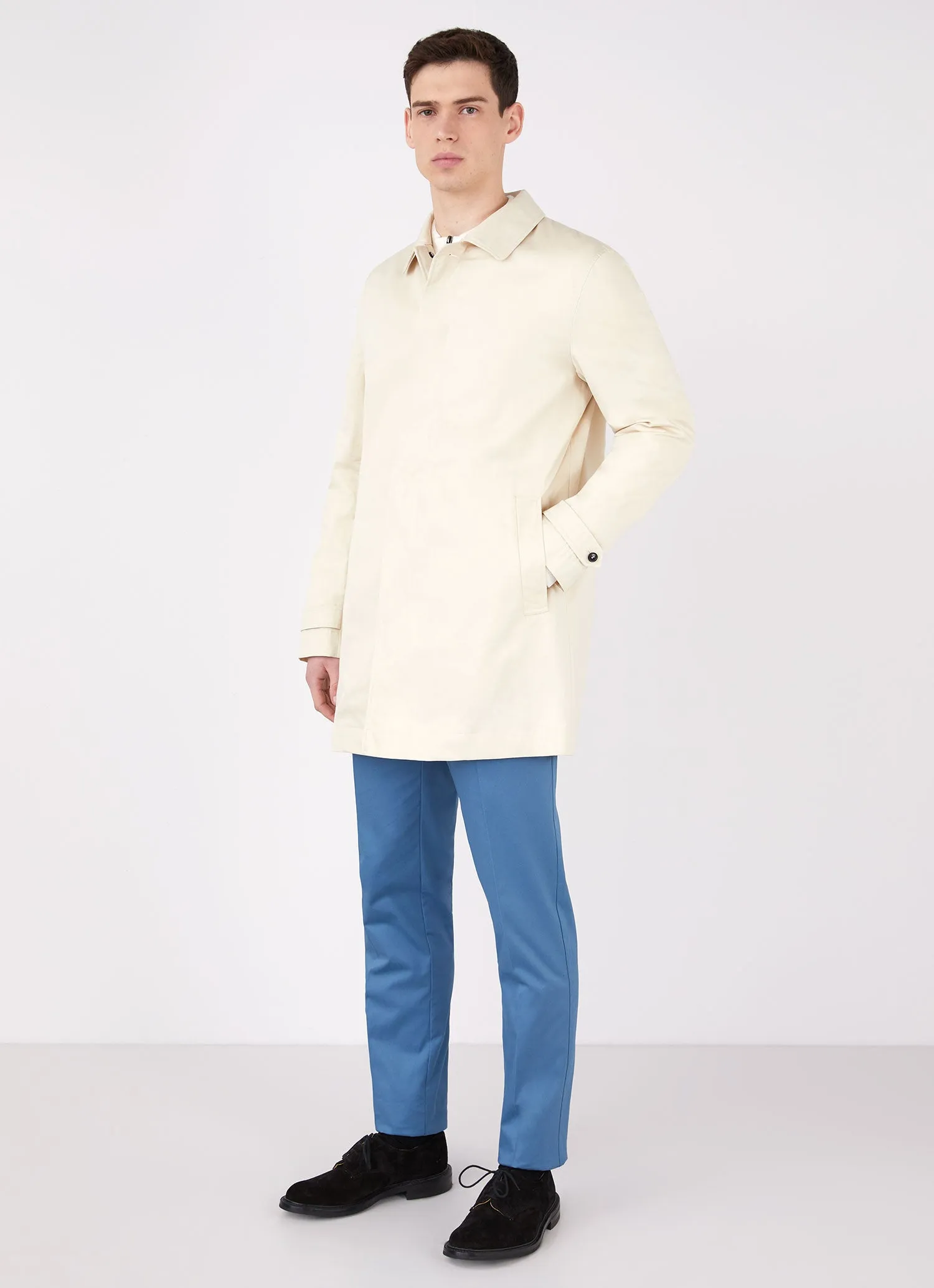 Men's Paul Weller Mac in Stone sold by Sunspel product image thumbnail 3