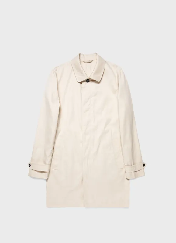 Men's Paul Weller Mac in Stone sold by Sunspel