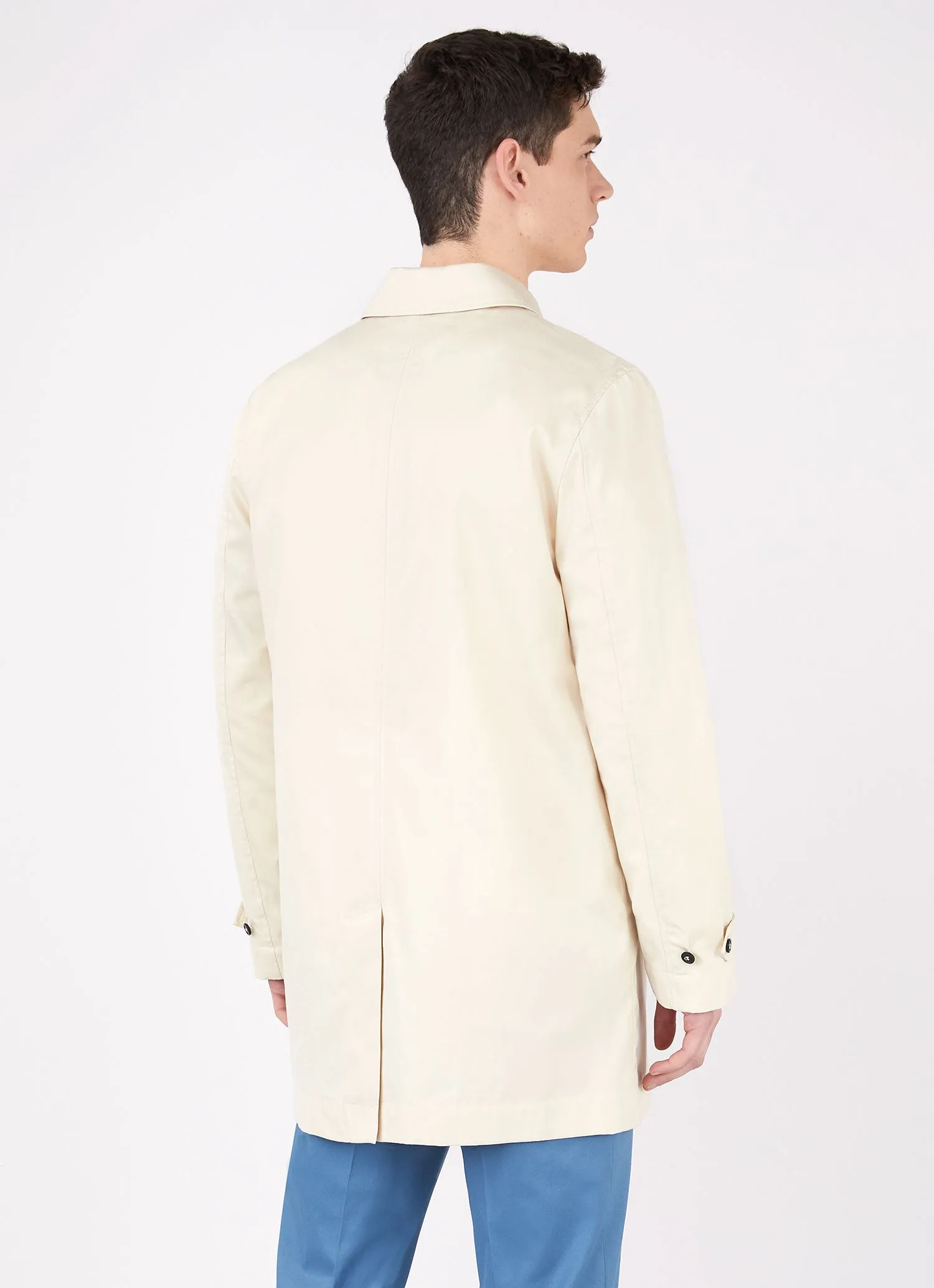 Men's Paul Weller Mac in Stone sold by Sunspel product image thumbnail 4