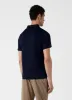 Men's Jersey Classic Polo Shirt in Navy sold by Sunspel