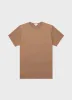 Men's Classic T-shirt in Almond sold by Sunspel