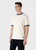 Men's Sunspel x Nigel Cabourn Carbon Brushed T-shirt in Undyed sold by Sunspel