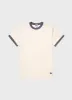 Men's Sunspel x Nigel Cabourn Carbon Brushed T-shirt in Undyed sold by Sunspel