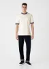 Men's Sunspel x Nigel Cabourn Carbon Brushed T-shirt in Undyed sold by Sunspel