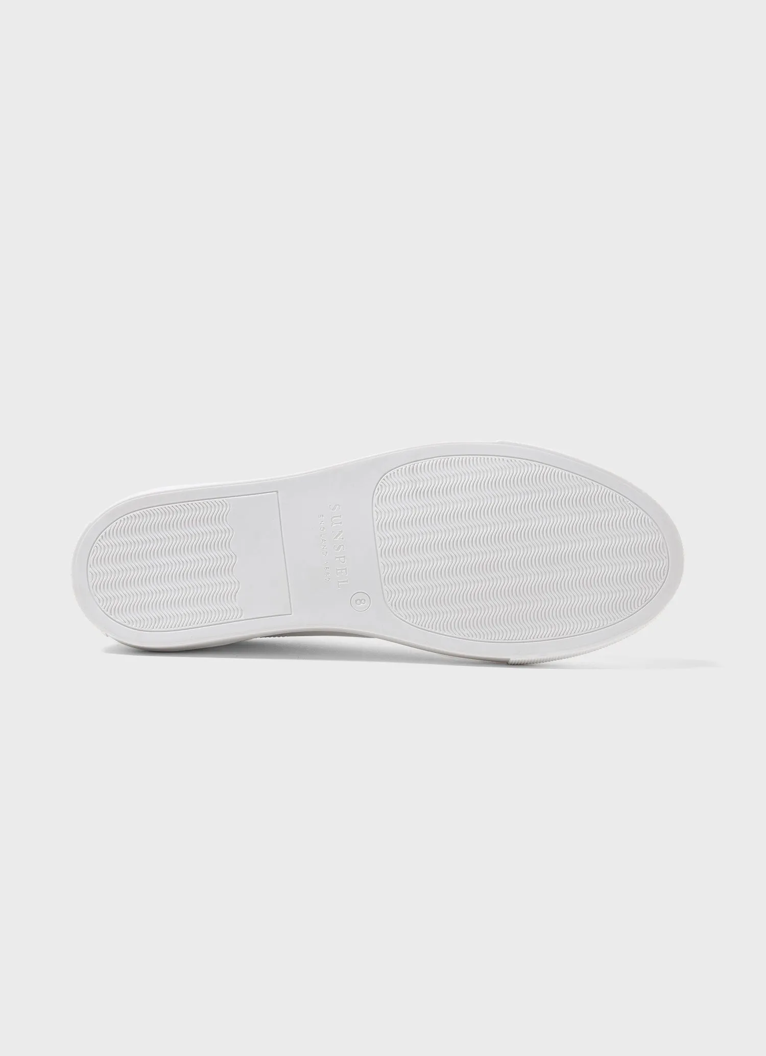 Men's Leather Tennis Shoe in White sold by Sunspel product image thumbnail 3