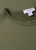 Men's Classic T-shirt in Moss Green sold by Sunspel