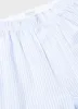 Men's Classic Boxer Shorts in White/Light Blue sold by Sunspel