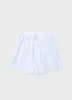 Men's Classic Boxer Shorts in White/Light Blue sold by Sunspel