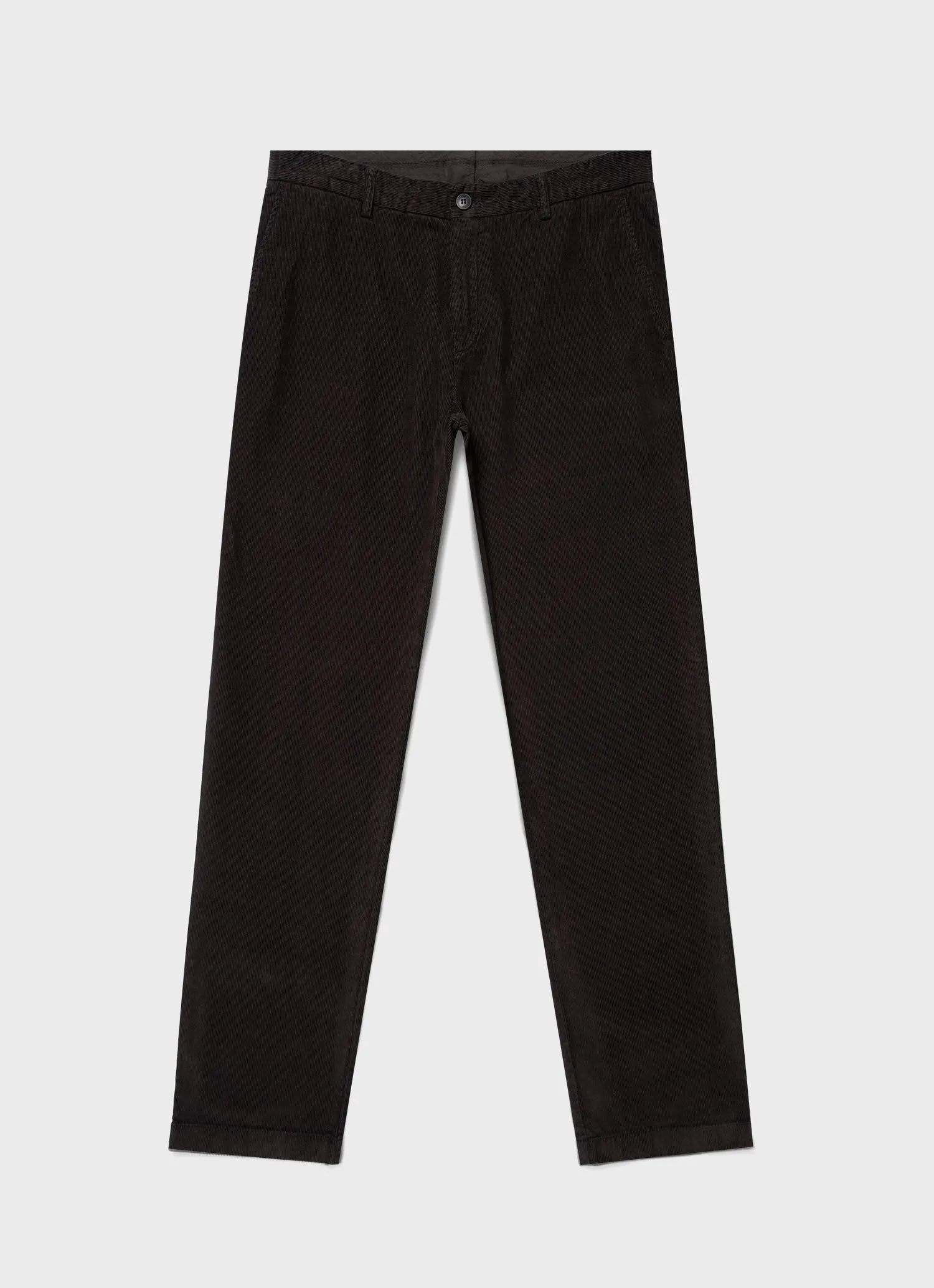 Men's Fine Corduroy Trouser in Coffee sold by Sunspel