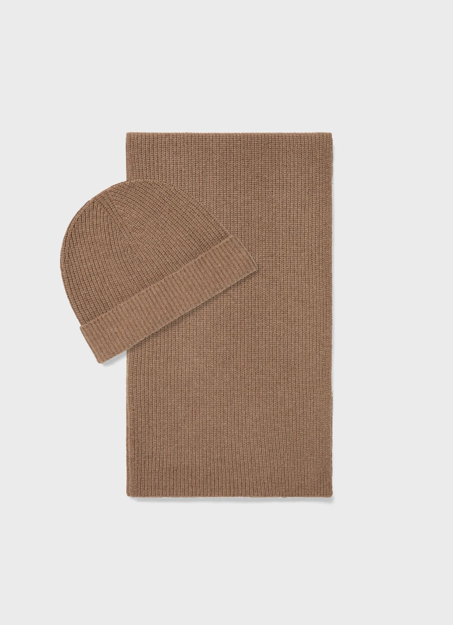 Cashmere Gift Set in Brown Melange sold by Sunspel product image thumbnail 2