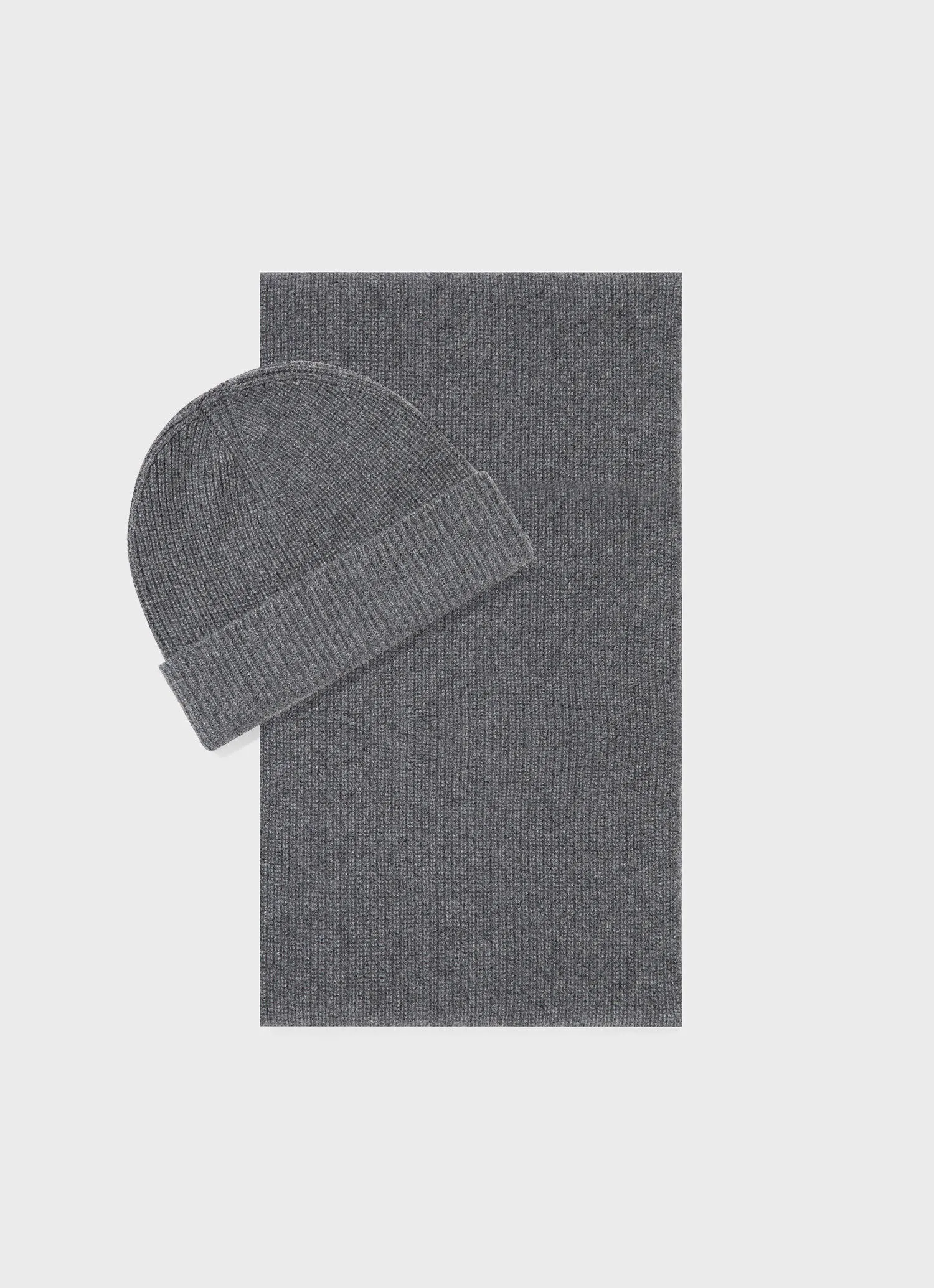 Cashmere Gift Set in Grey Melange sold by Sunspel product image thumbnail 2