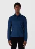Men's Heavyweight Rugby Polo Shirt in Naval Blue sold by Sunspel