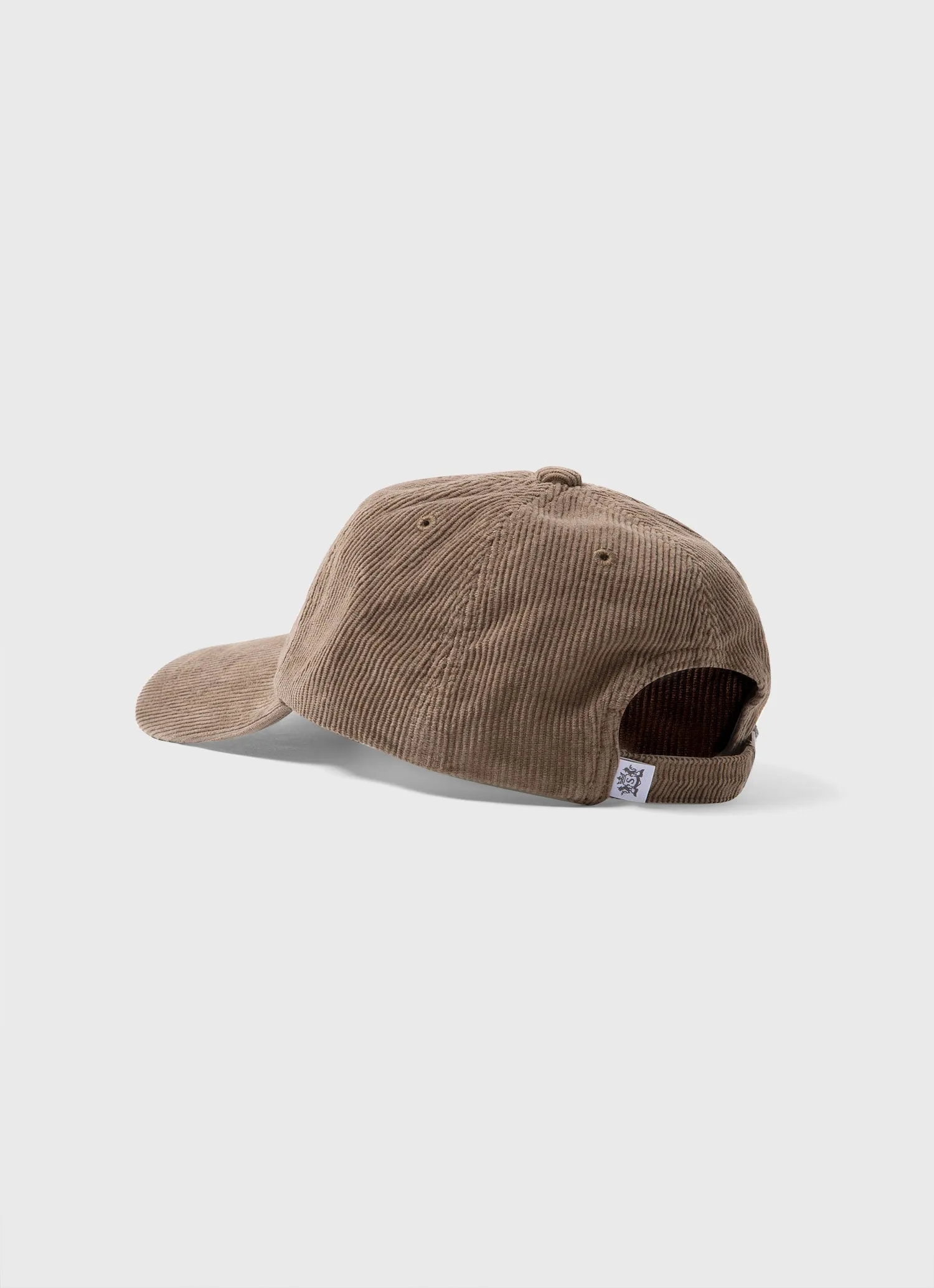 Corduroy Cap in Sandstone sold by Sunspel product image thumbnail 3