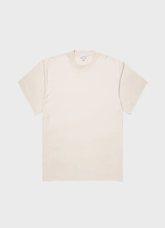 Men's Oversized Heavyweight T-shirt in Undyed sold by Sunspel
