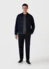 Men's Relaxed Fit Heavyweight T-shirt in Charcoal sold by Sunspel